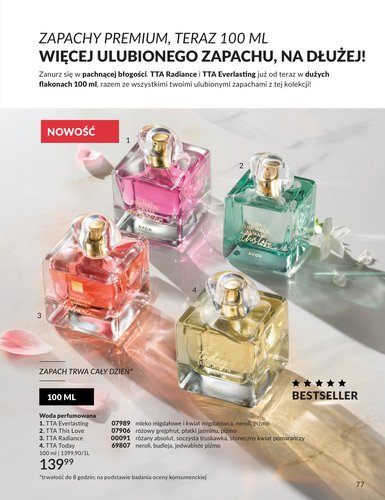 avon - Gazetka Avon - ważna od 30.12. do 31.01. - page: 77
