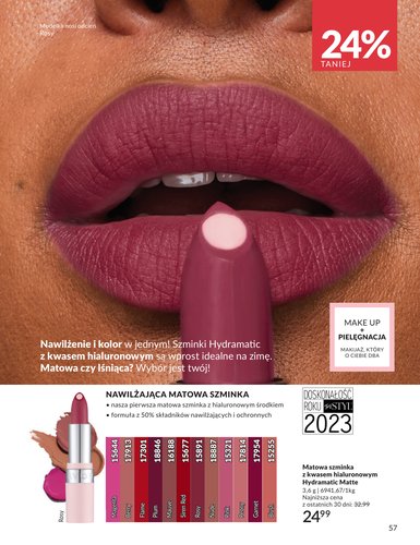 avon - Gazetka Avon - ważna od 30.12. do 31.01. - page: 57