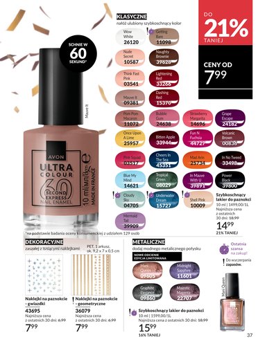 avon - Gazetka Avon - ważna od 30.12. do 31.01. - page: 37
