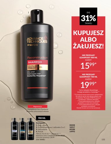 avon - Gazetka Avon - ważna od 30.12. do 31.01. - page: 155
