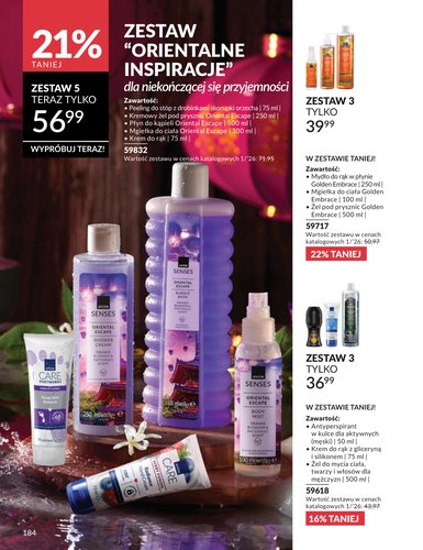 avon - Gazetka Avon - ważna od 30.12. do 31.01. - page: 184