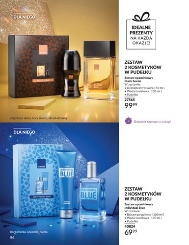 avon - Gazetka Avon - ważna od 30.12. do 31.01. - page: 86