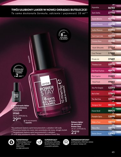 avon - Gazetka Avon - ważna od 30.12. do 31.01. - page: 65