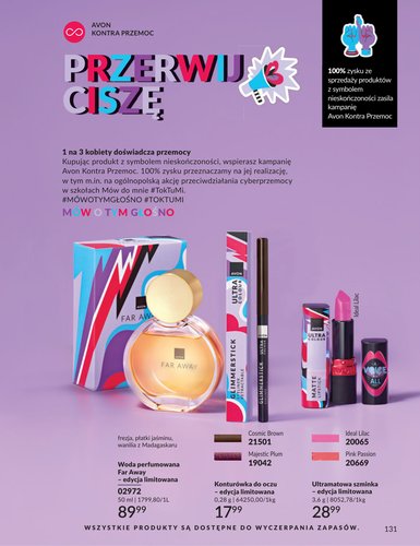 avon - Gazetka Avon - ważna od 30.12. do 31.01. - page: 131