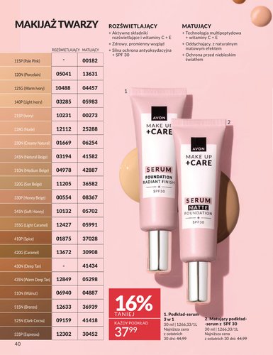 avon - Gazetka Avon - ważna od 01.03.2026 do 31.03.2026 - page: 40
