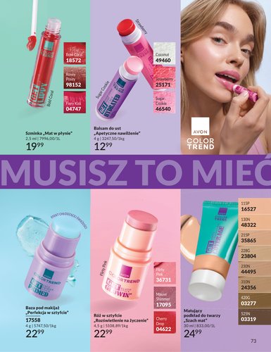avon - Gazetka Avon - ważna od 01.03.2026 do 31.03.2026 - page: 73