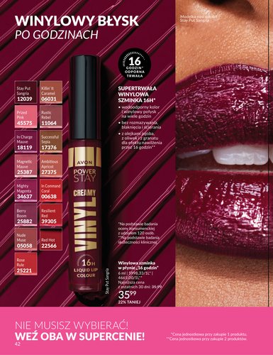 avon - Gazetka Avon - ważna od 01.03.2026 do 31.03.2026 - page: 42