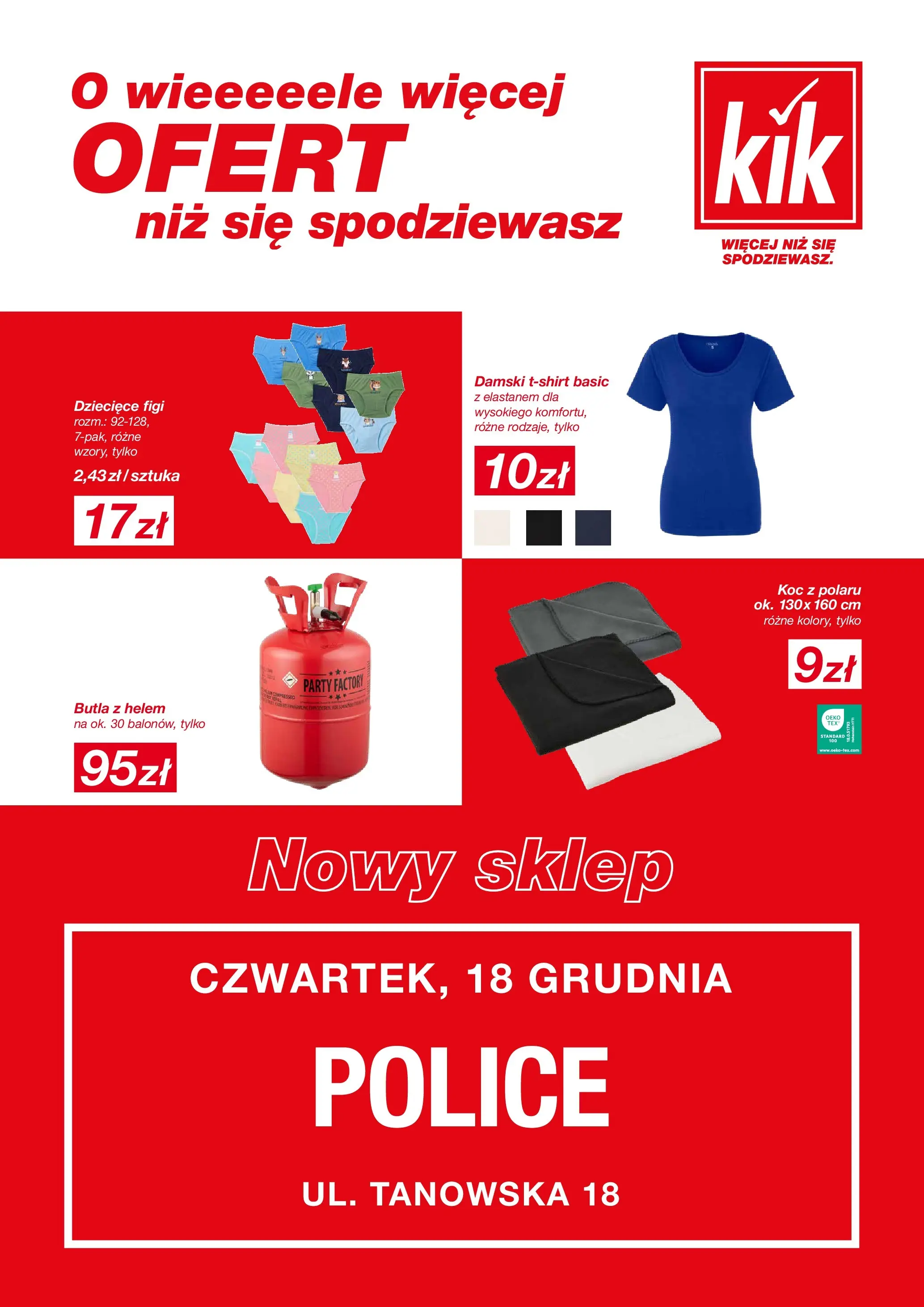 kik - Gazetka Kik - Police - ważna od 18.12. do 18.12.
