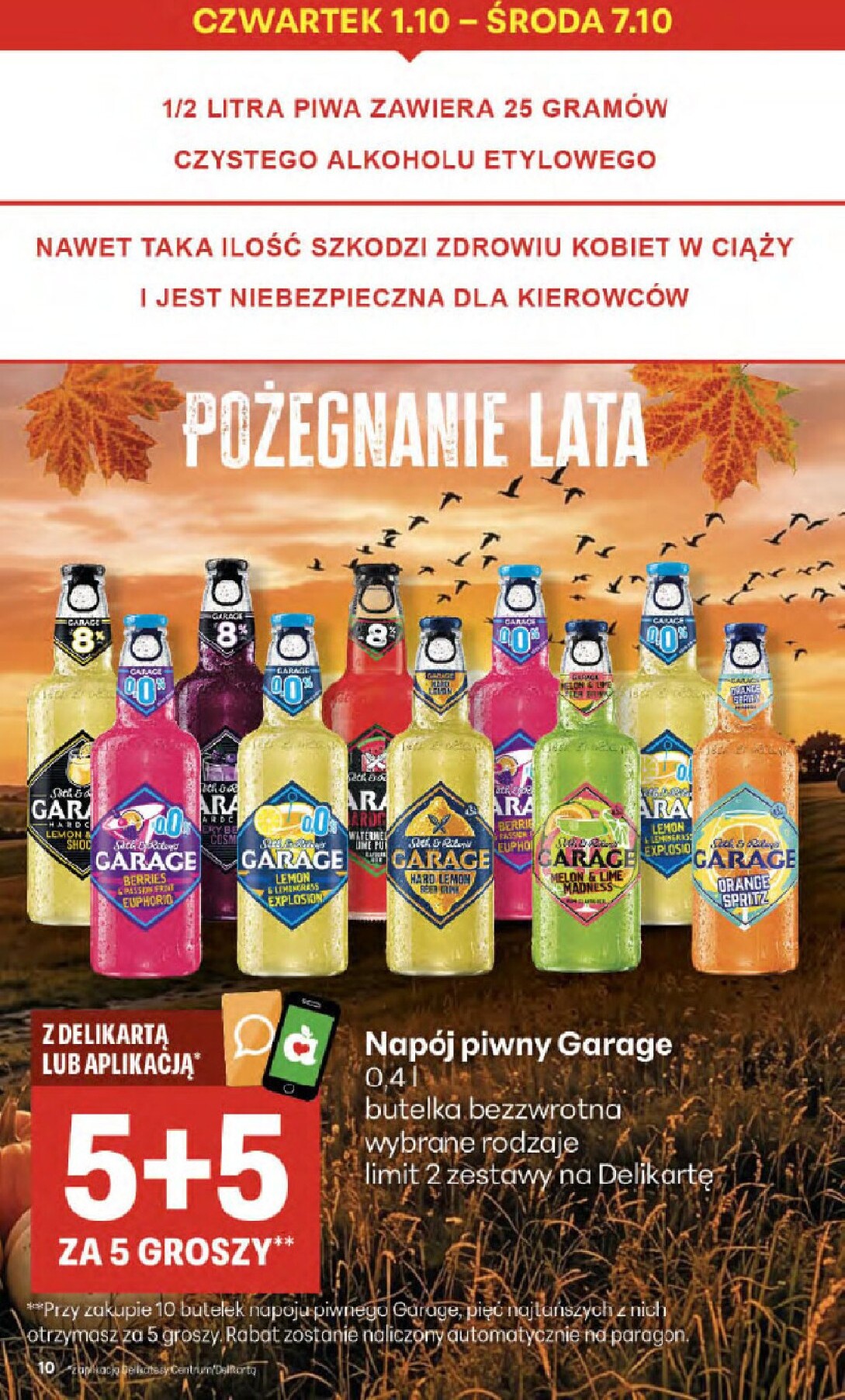 delikatesy-centrum - Aktualna gazetka Delikatesy Centrum ważna od 01.10.2026 do 07.10.2026 - page: 10