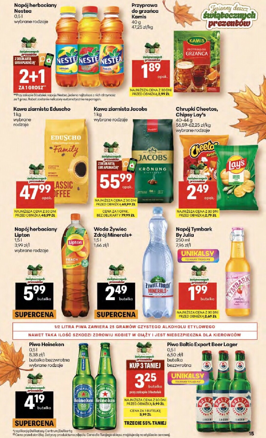 delikatesy-centrum - Aktualna gazetka Delikatesy Centrum ważna od 15.10.2026 do 21.10.2026 - page: 15