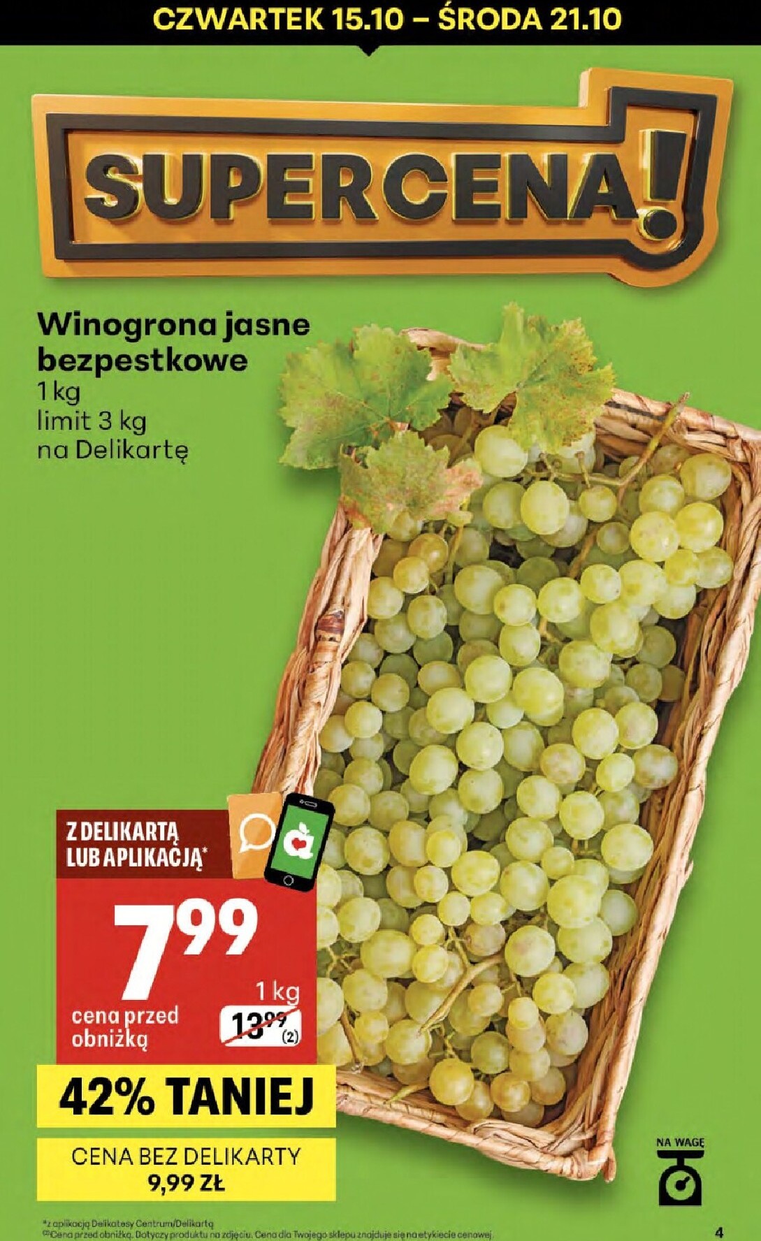 delikatesy-centrum - Aktualna gazetka Delikatesy Centrum ważna od 15.10.2026 do 21.10.2026 - page: 4