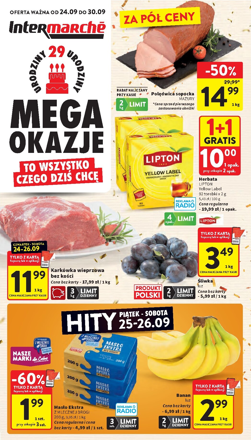 intermarche - Nowa gazetka Intermarché ważna od 24.09.2026 do 30.09.2026