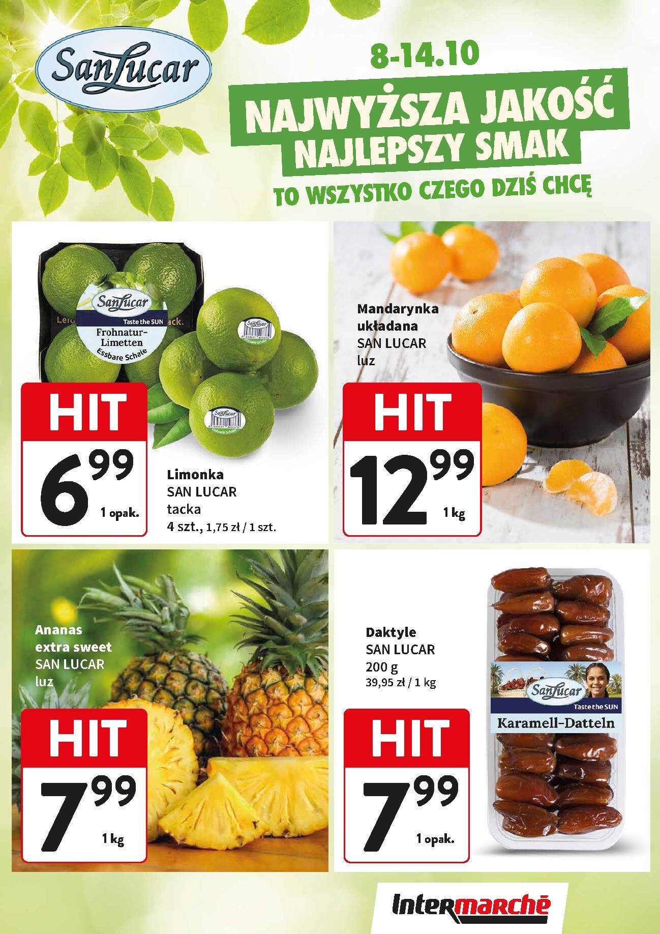 intermarche - Aktualna gazetka Intermarché - Świeży Hit ważna od 08.10.2026 do 14.10.2026