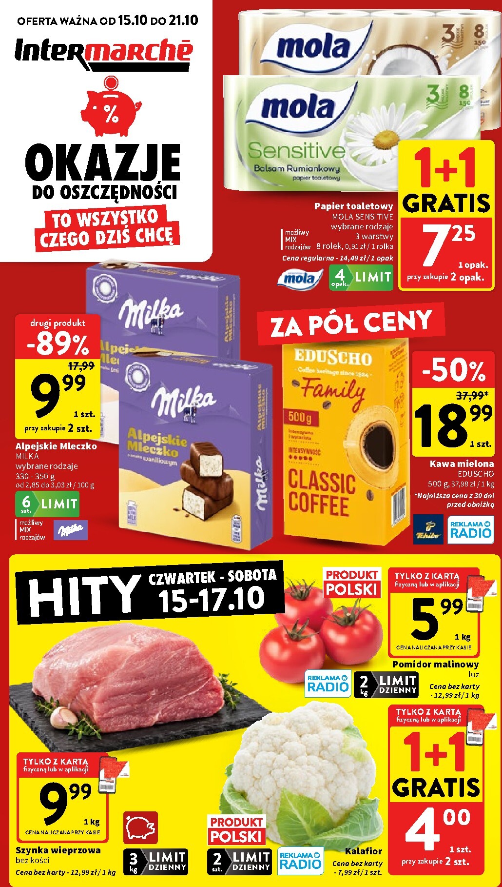 intermarche - Nowa gazetka Intermarché ważna od 15.10.2026 do 21.10.2026 - page: 1