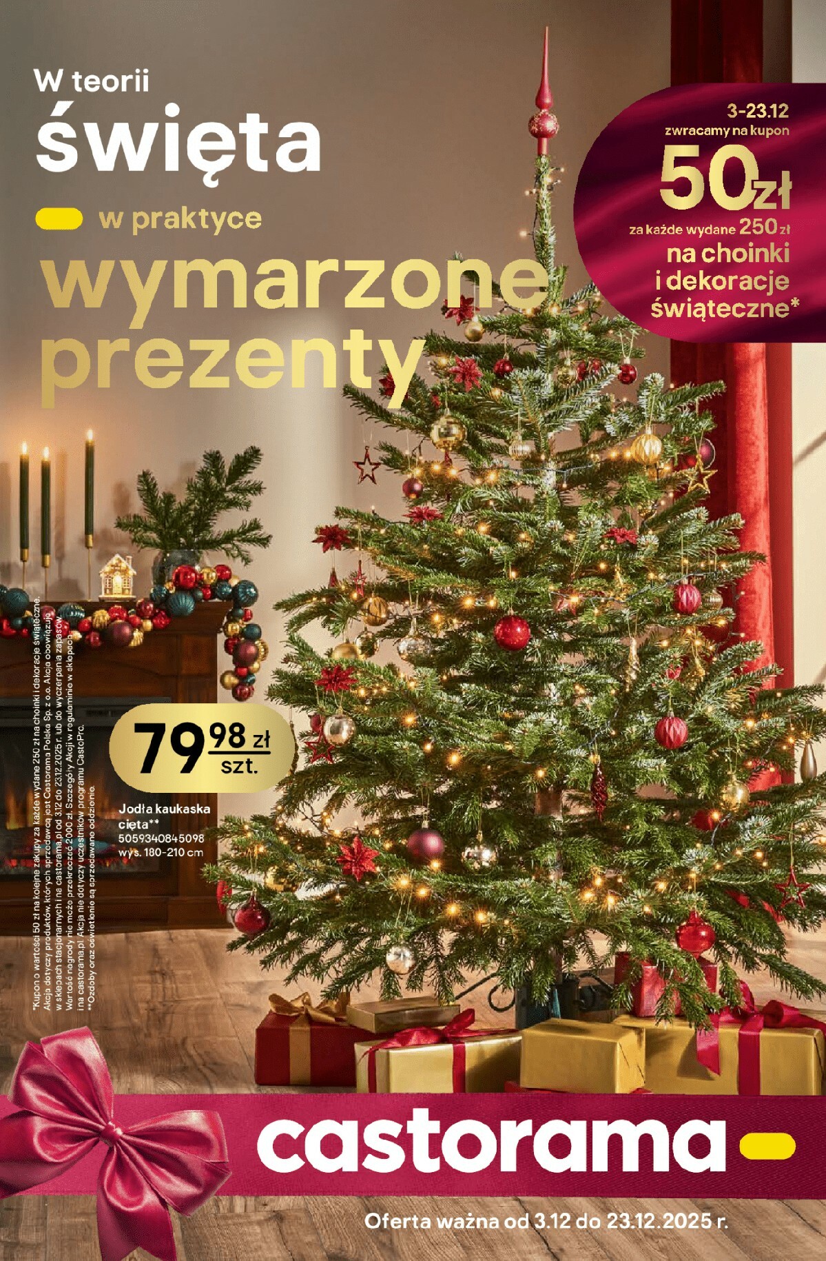 castorama - Gazetka Castorama - Święta Bożego Narodzenia - ważna od 03.12. do 23.12.