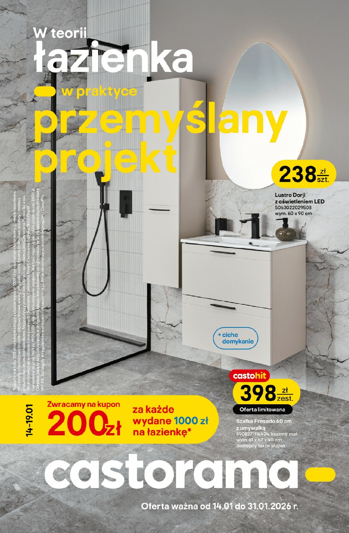 castorama - Gazetka Castorama - ważna od 14.01. do 31.01.
