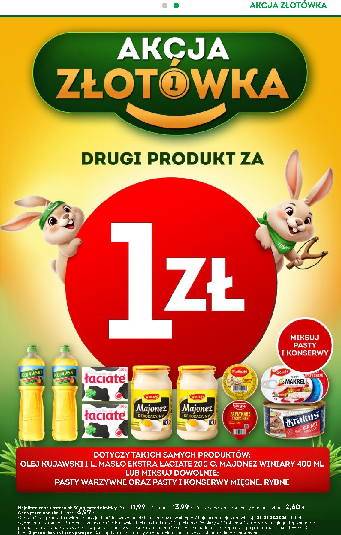 zabka - Gazetka Żabka - ważna od 25.03.2026 do 07.04.2026 - page: 7