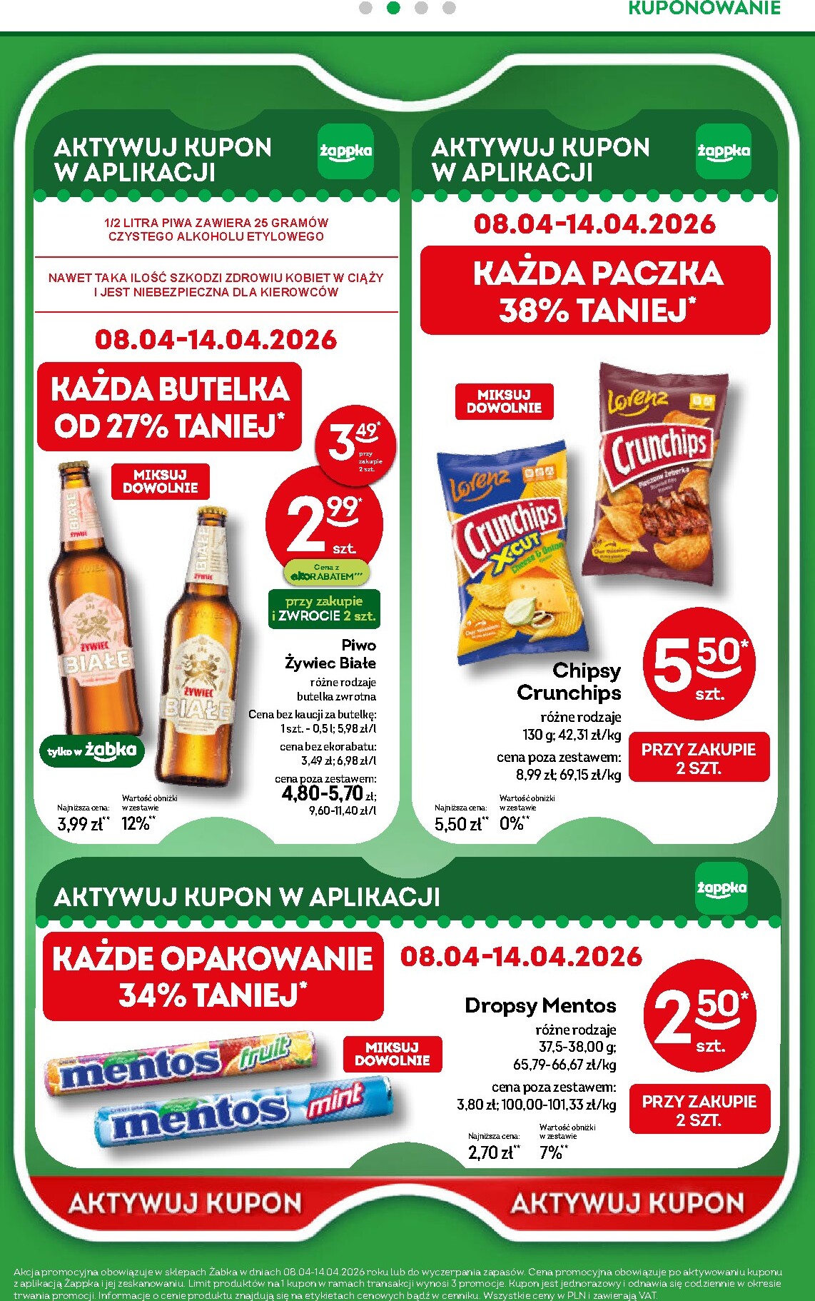 zabka - Aktualna gazetka Żabka ważna od 08.04.2026 do 21.04.2026 - page: 33