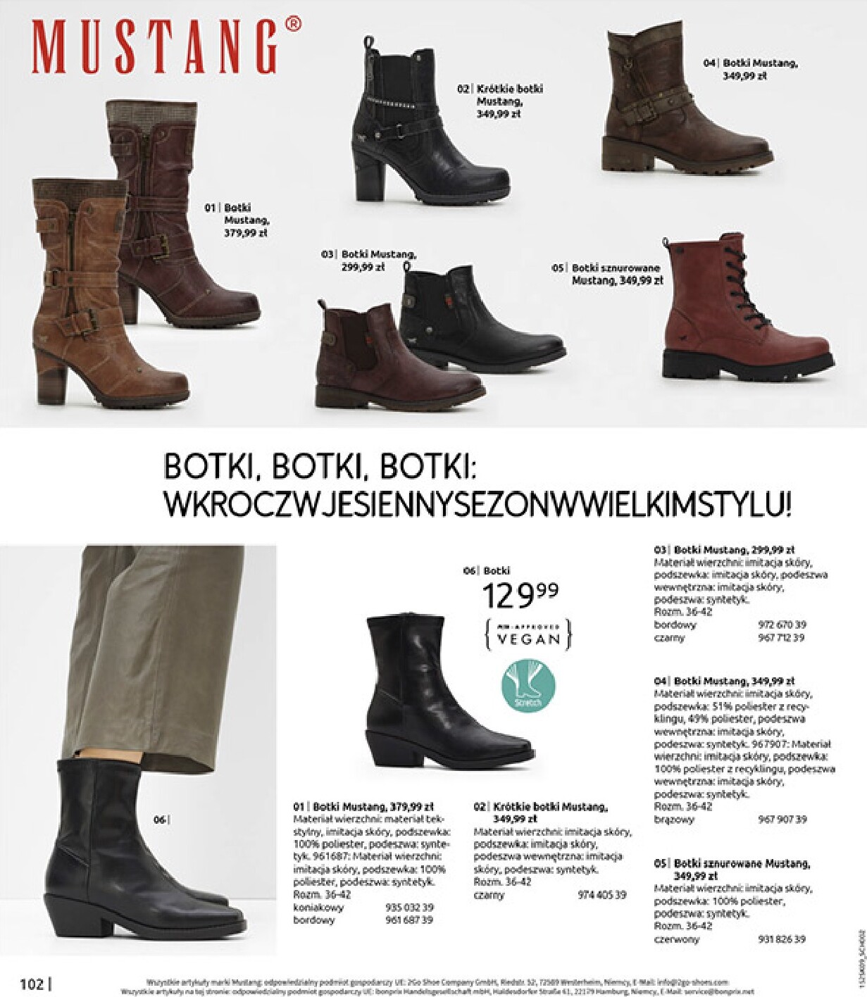 bonprix - Gazetka Bonprix - Przytulny sezon przejściowy - ważna od 23.09. do 03.11. - page: 104