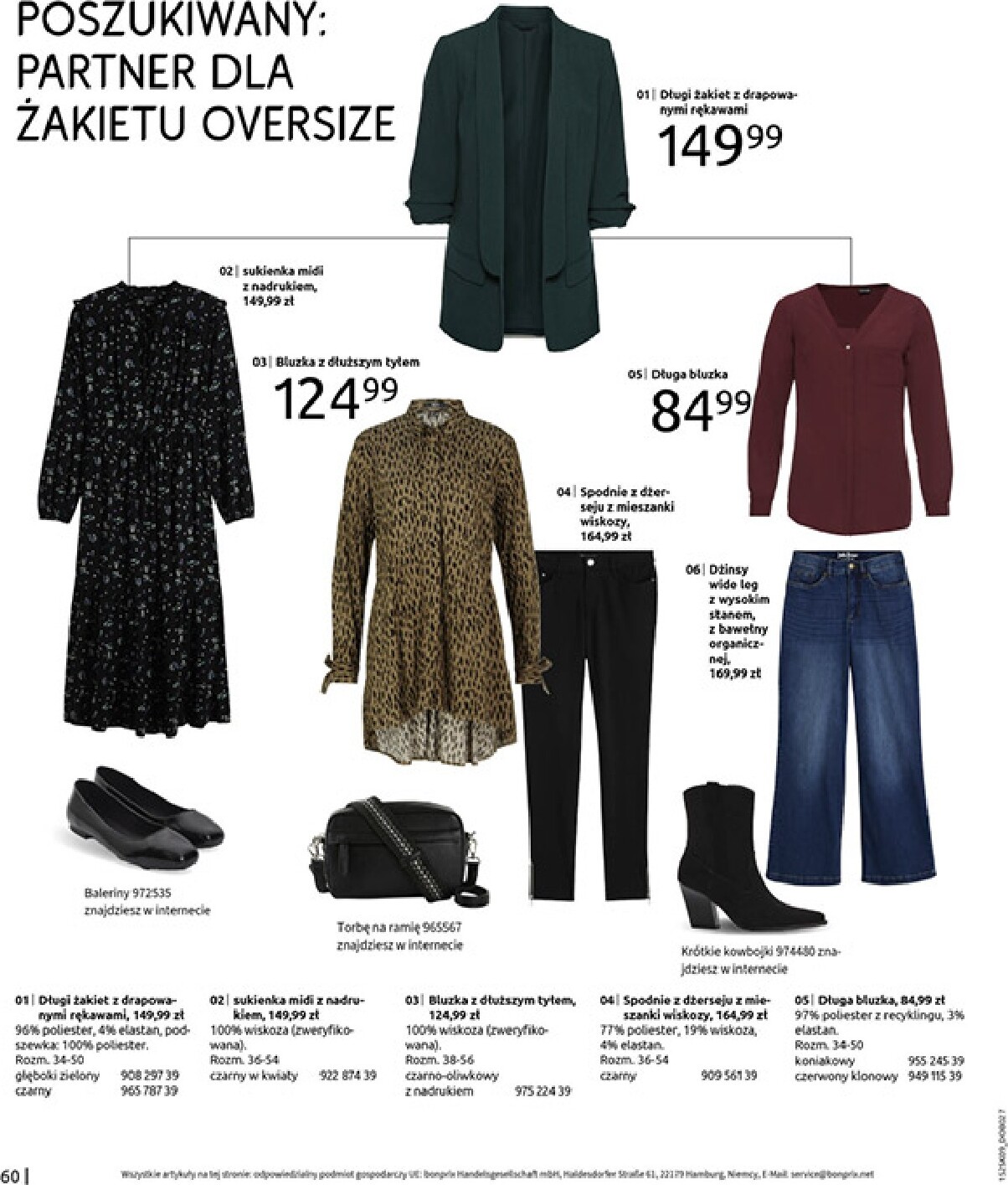 bonprix - Gazetka Bonprix - Przytulny sezon przejściowy - ważna od 23.09. do 03.11. - page: 62