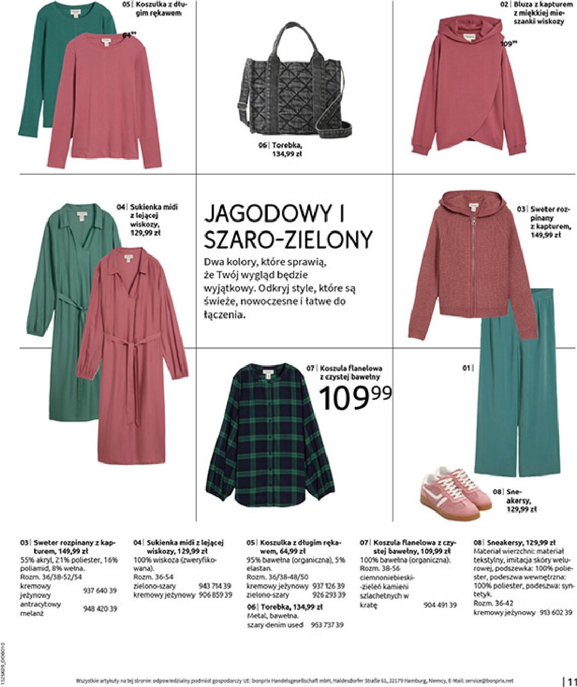 bonprix - Gazetka Bonprix - Przytulny sezon przejściowy - ważna od 23.09. do 03.11. - page: 13