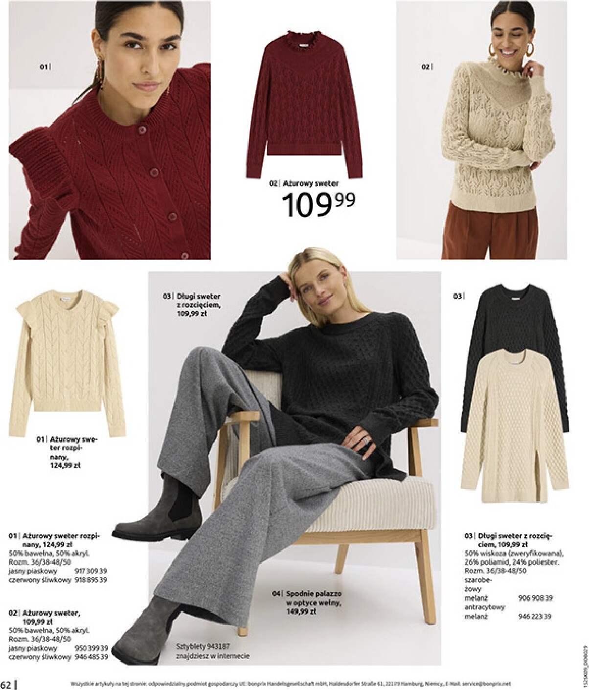 bonprix - Gazetka Bonprix - Przytulny sezon przejściowy - ważna od 23.09. do 03.11. - page: 64