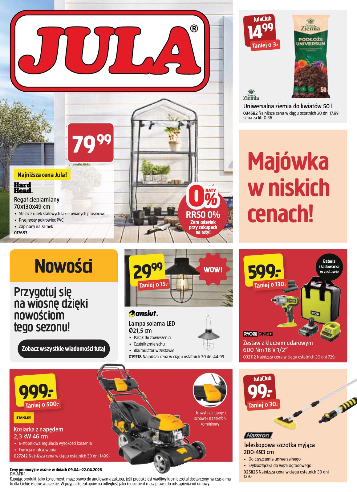 jula - Aktualna gazetka Jula ważna od 09.04.2026 do 22.04.2026