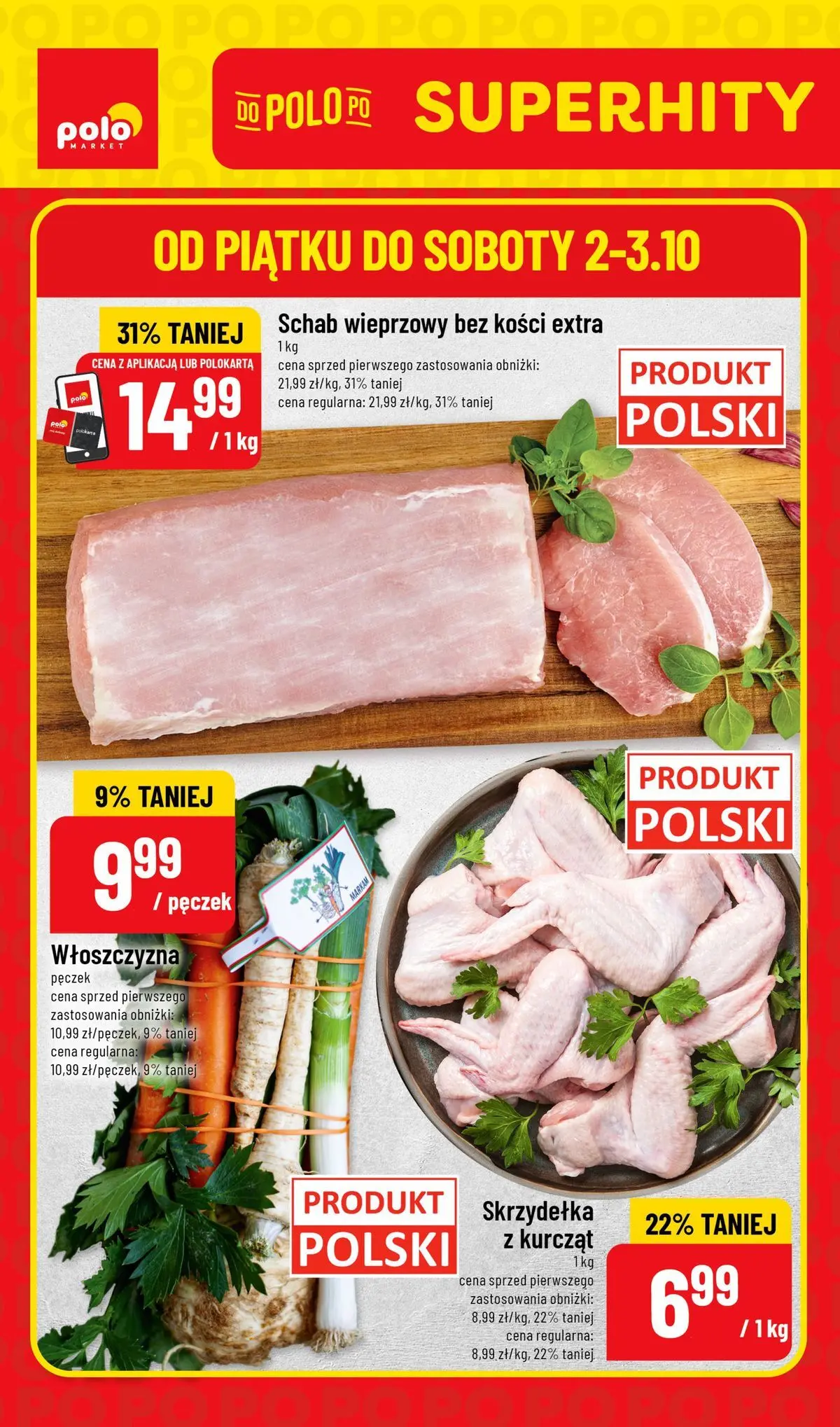 polomarket - Aktualna gazetka POLO market - SuperHity do soboty ważna od 02.10.2026 do 03.10.2026