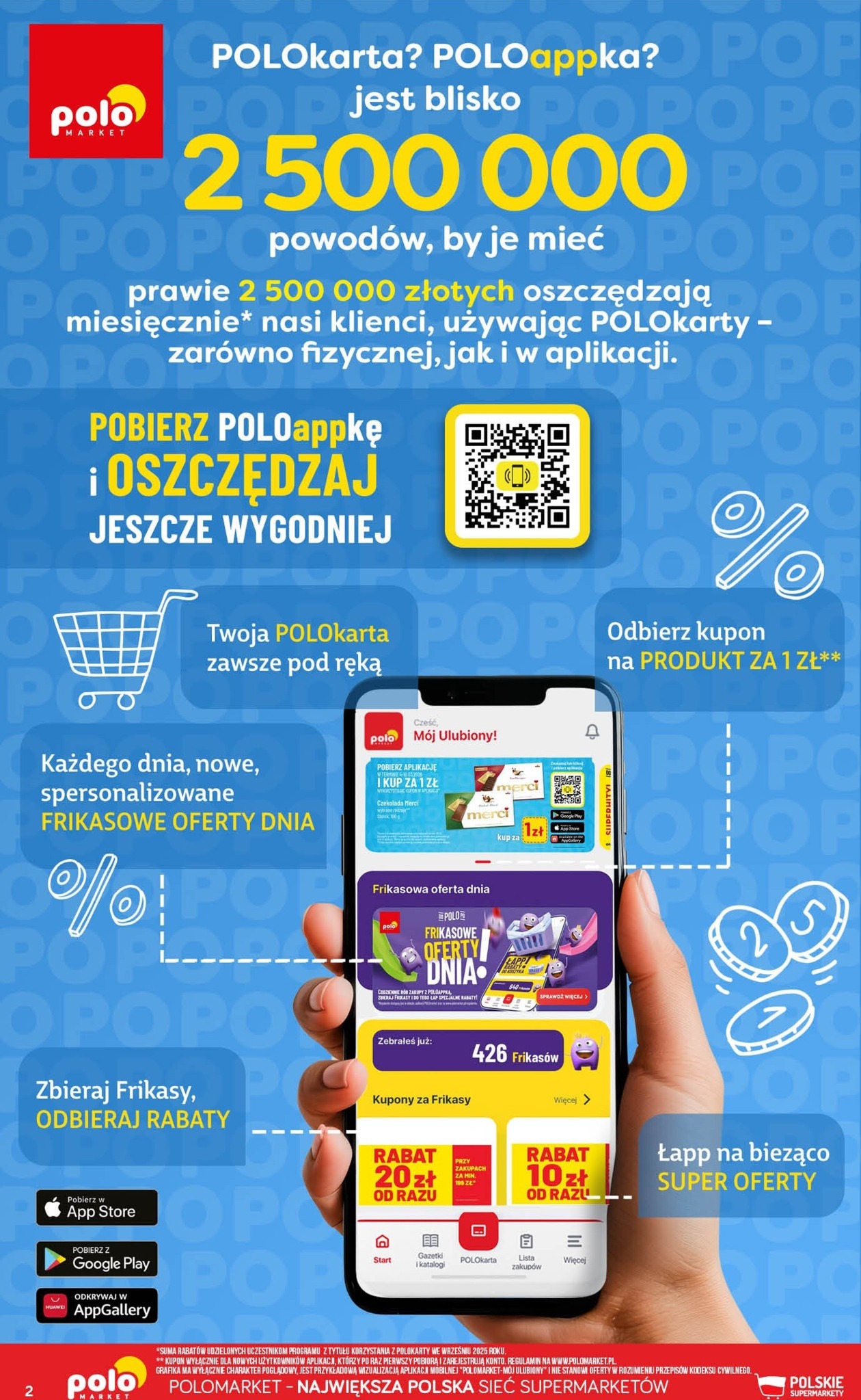 polomarket - Nowa gazetka POLO market - Kupuj Taniej z Aplikacją lub Polokartą ważna od 07.10.2026 do 13.10.2026 - page: 2