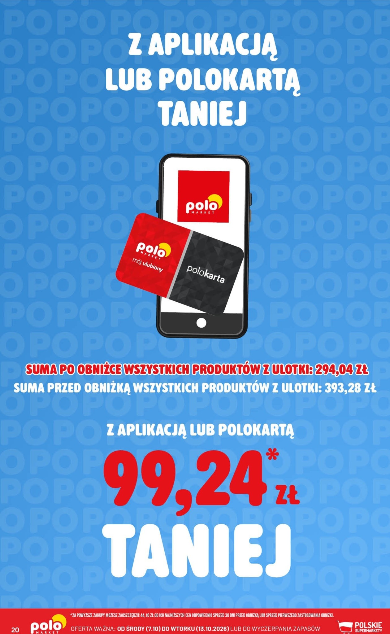 polomarket - Nowa gazetka POLO market - Kupuj Taniej z Aplikacją lub Polokartą ważna od 07.10.2026 do 13.10.2026 - page: 20