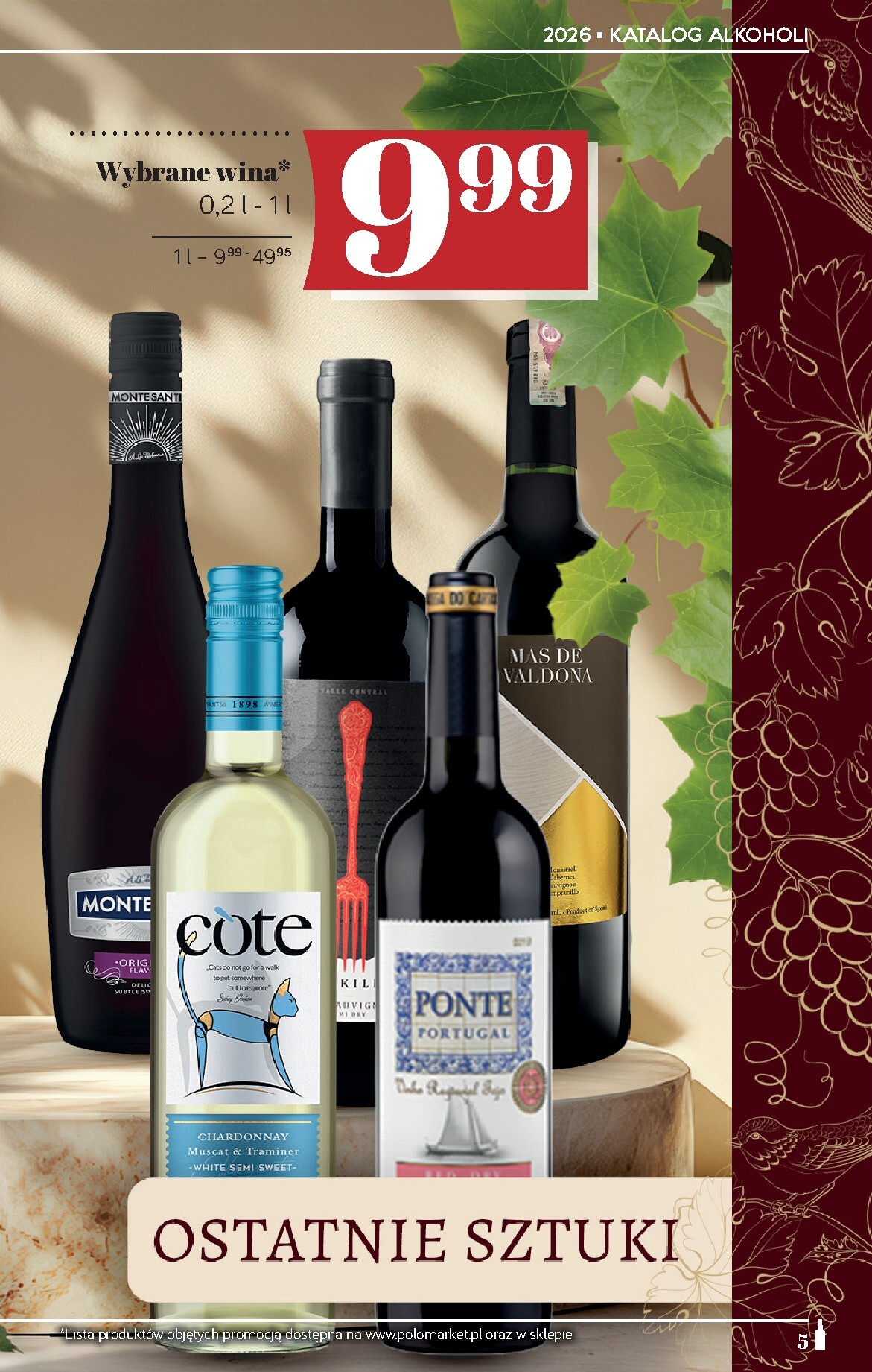 polomarket - Nowa gazetka POLO market - Katalog alkoholi ważna od 08.10.2026 do 21.10.2026 - page: 5