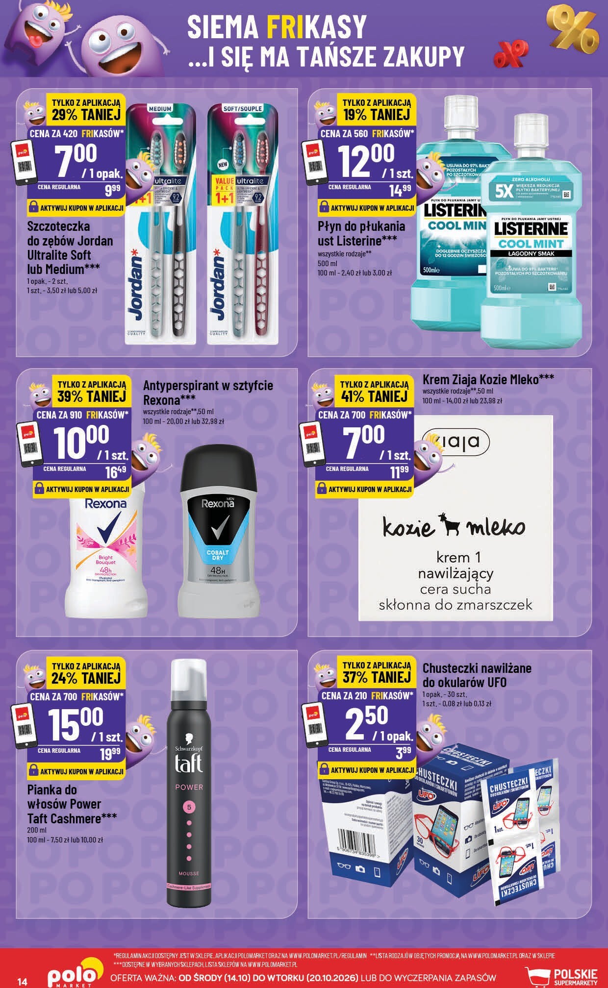 polomarket - Nowa gazetka POLO market - Frikasowe Hity ważna od 14.10.2026 do 20.10.2026 - page: 14
