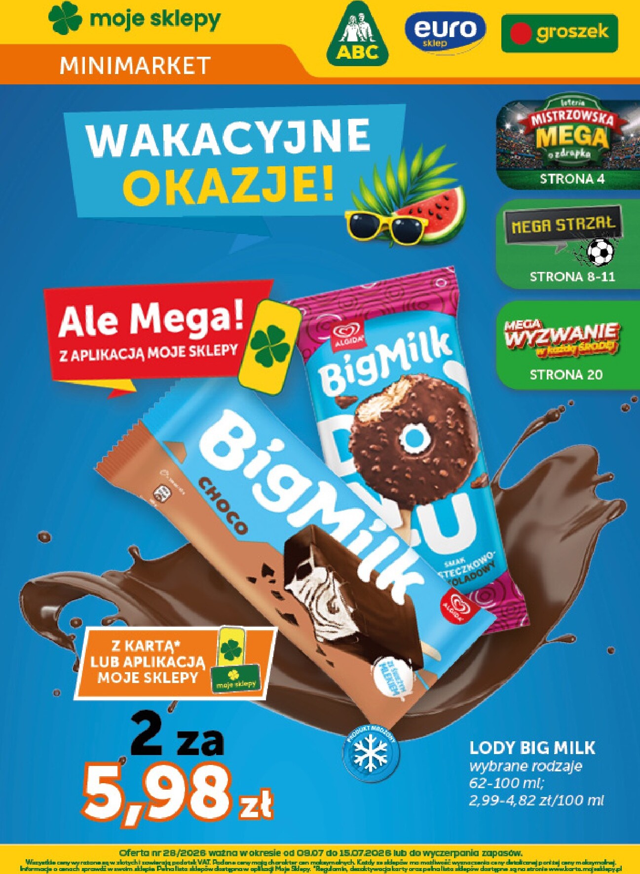 groszek - Aktualna gazetka Groszek - Minimarket ważna od 08.07.2026 do 15.07.2026