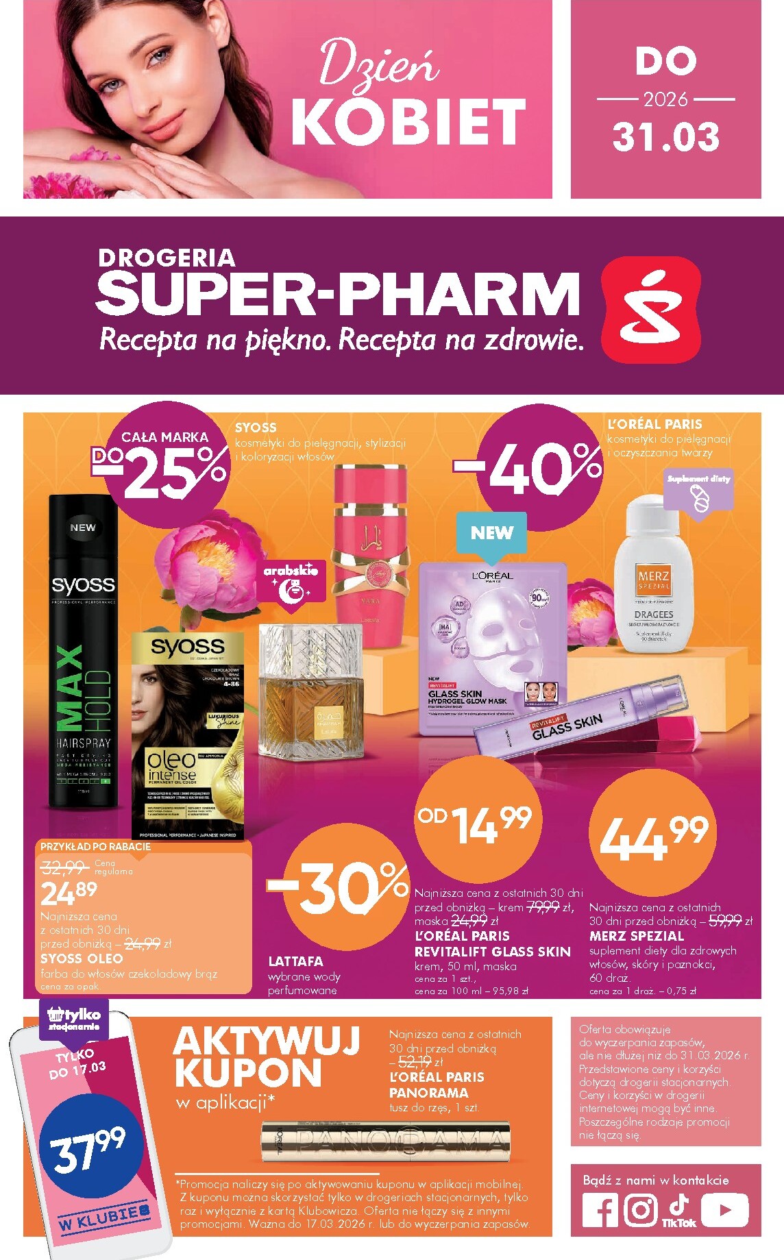 super-pharm - Gazetka Super-Pharm - ważna od 05.03.2026 do 31.03.2026