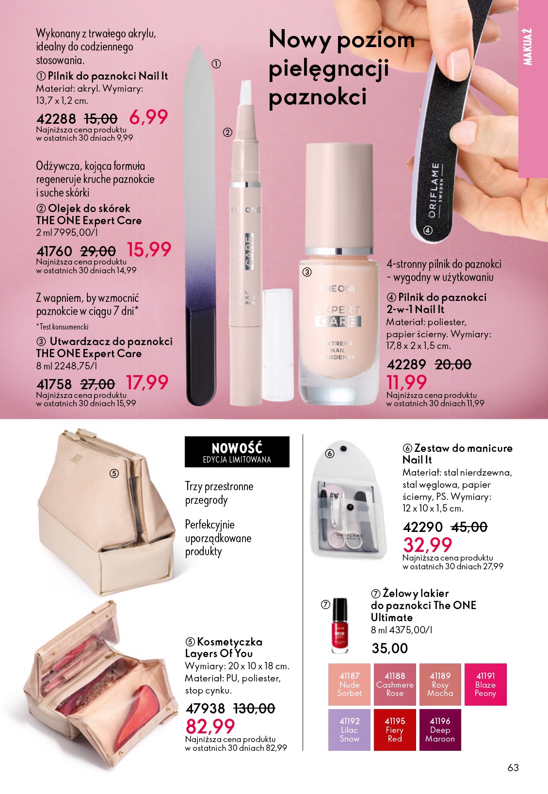oriflame - Gazetka Oriflame - ważna od 07.09. do 30.09. - page: 63