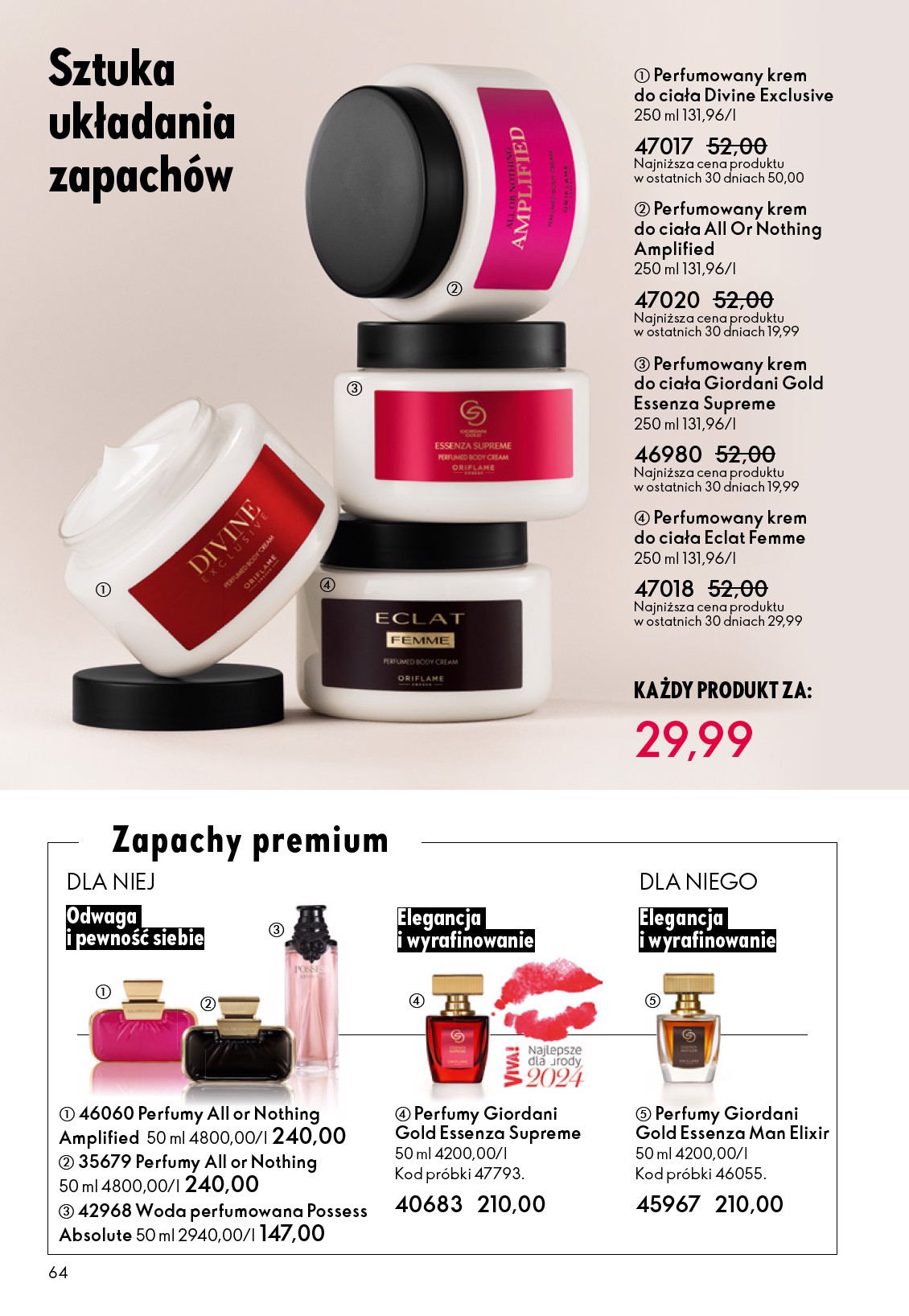 oriflame - Gazetka Oriflame - ważna od 22.10. do 11.11. - page: 64