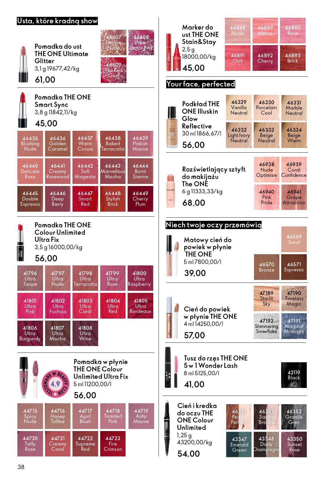 oriflame - Gazetka Oriflame - ważna od 22.10. do 11.11. - page: 38