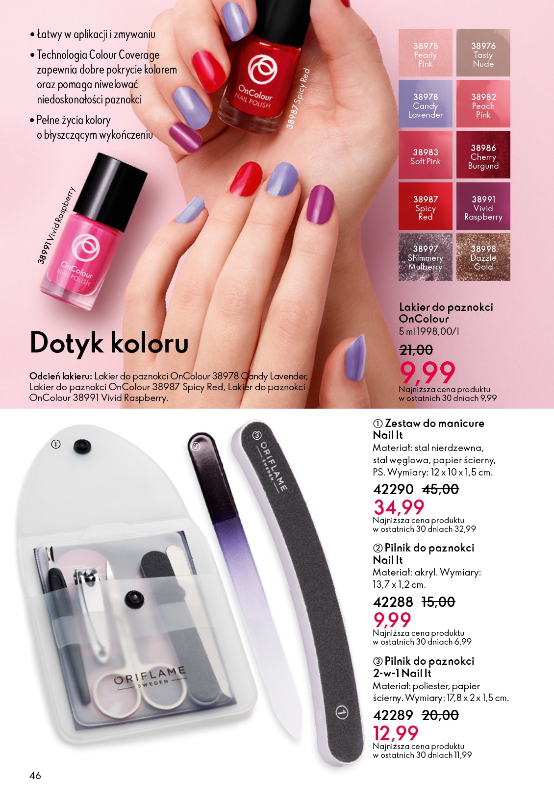 oriflame - Gazetka Oriflame - ważna od 22.10. do 11.11. - page: 46
