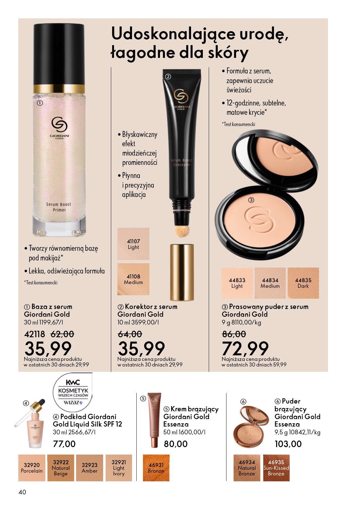 oriflame - Gazetka Oriflame - ważna od 22.10. do 11.11. - page: 40