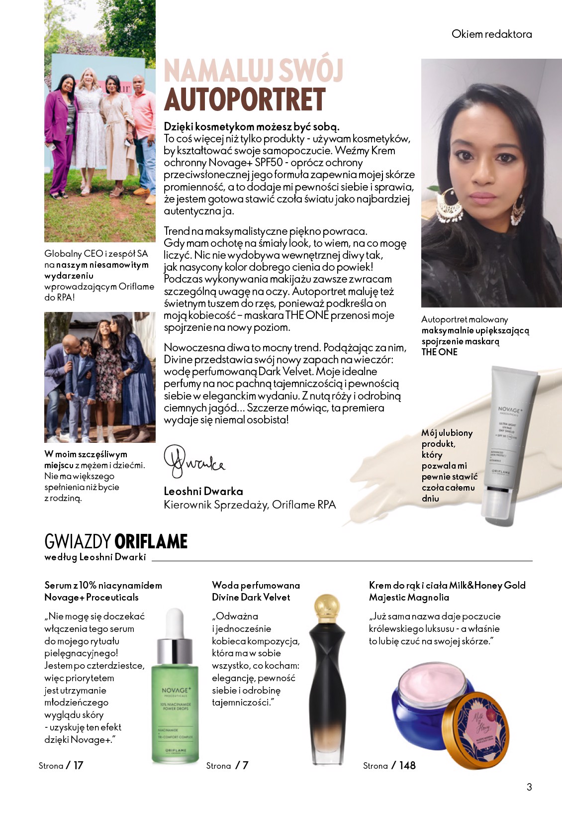 oriflame - Gazetka Oriflame - ważna od 22.10. do 11.11. - page: 3