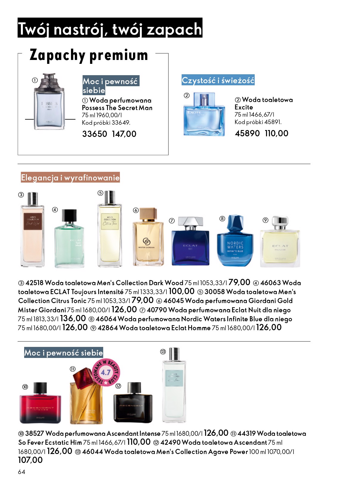 oriflame - Gazetka Oriflame - ważna od 12.11. do 02.12. - page: 64