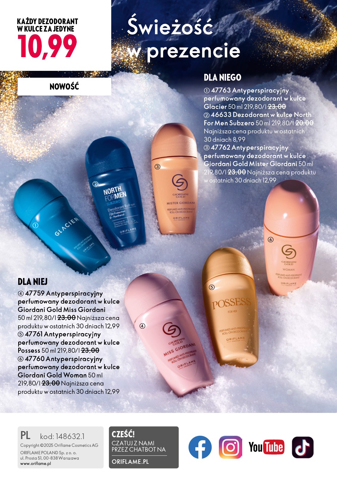 oriflame - Gazetka Oriflame - ważna od 12.11. do 02.12. - page: 180