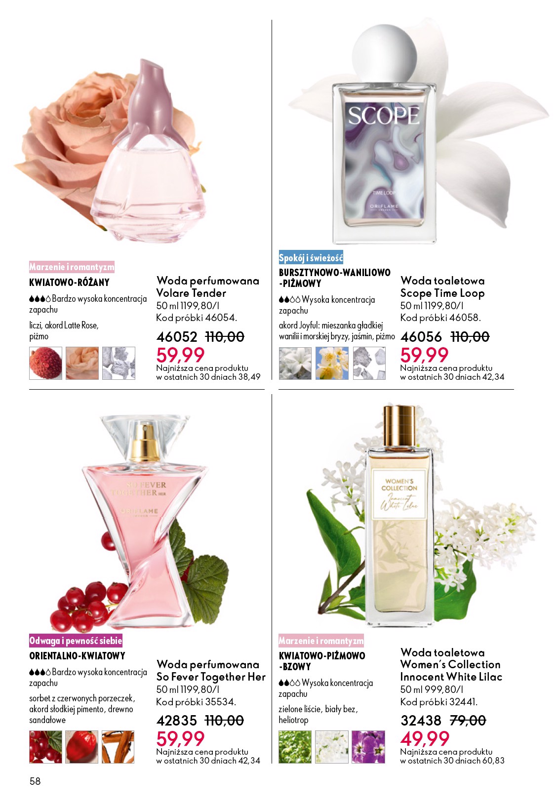 oriflame - Gazetka Oriflame - ważna od 21.01. do 10.02. - page: 58