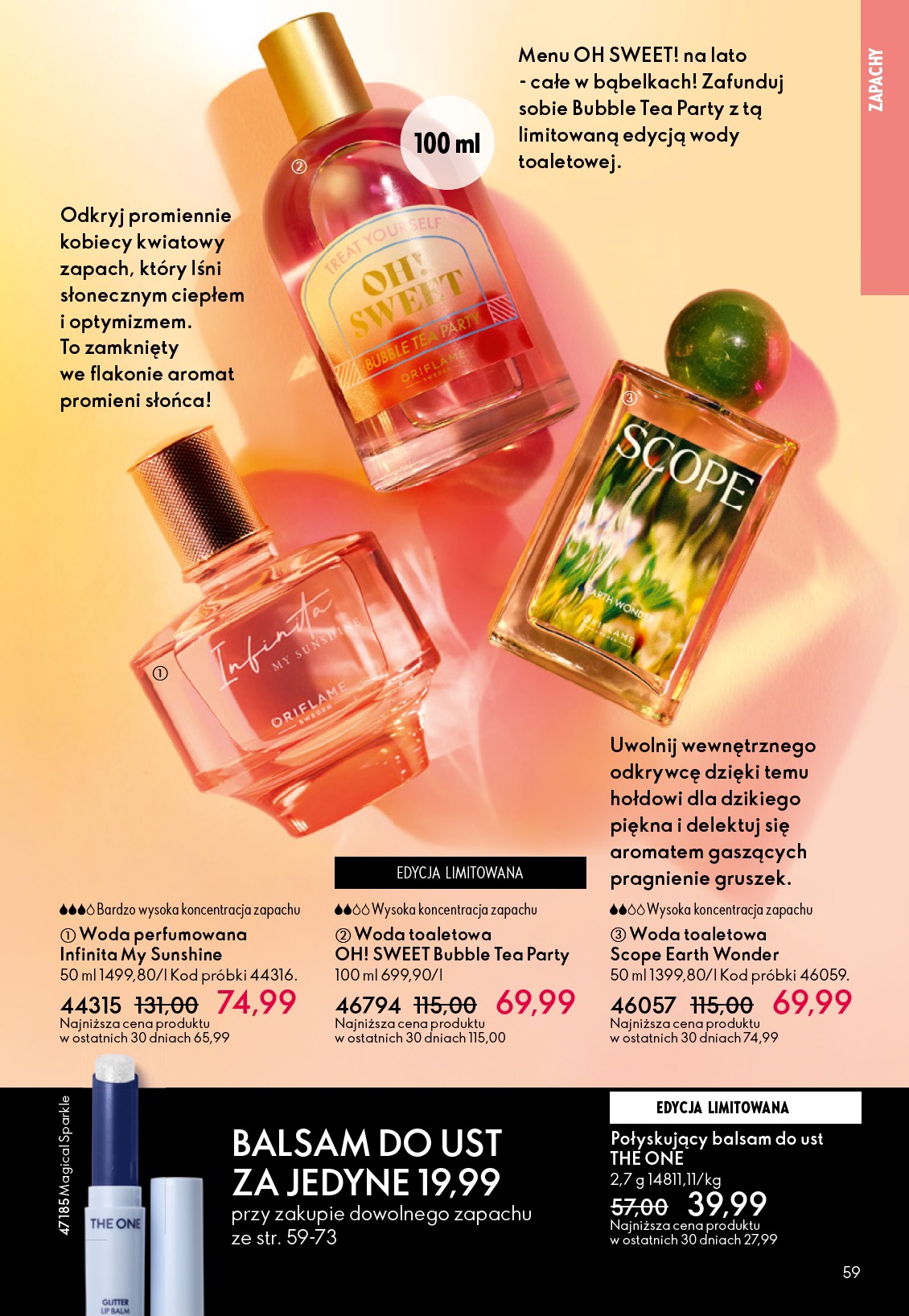 oriflame - Aktualna gazetka Oriflame ważna od 15.04.2026 do 05.05.2026 - page: 59