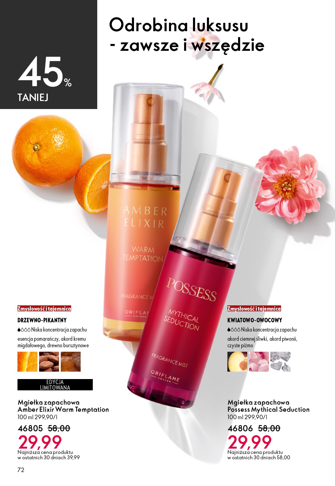 oriflame - Aktualna gazetka Oriflame ważna od 15.04.2026 do 05.05.2026 - page: 72