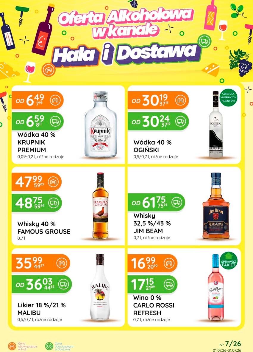 eurocash - Aktualna gazetka Eurocash - Katalog Alkoholowy ważna od 01.07.2026 do 31.07.2026
