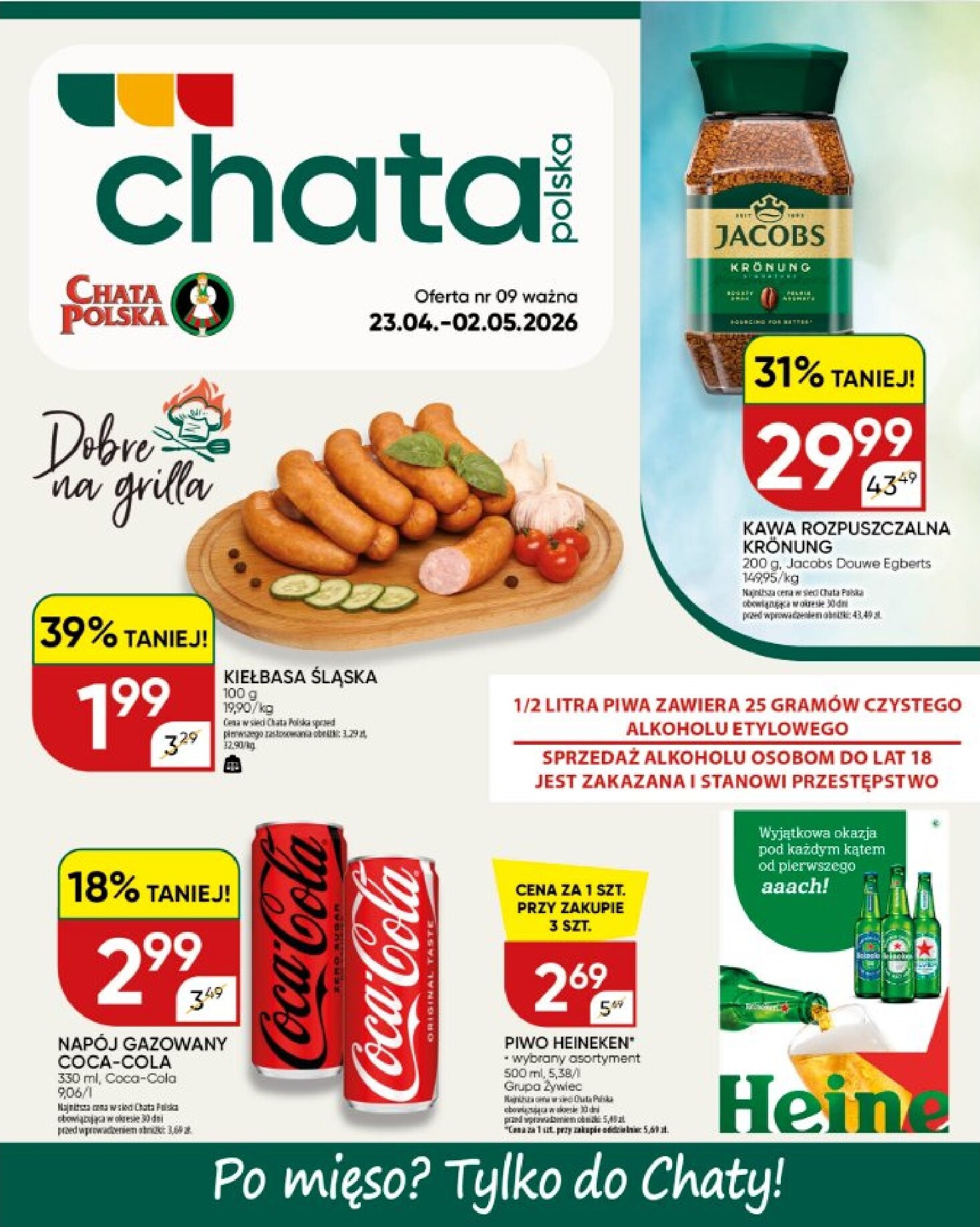 chata-polska - Nowa gazetka Chata Polska ważna od 23.04.2026 do 02.05.2026