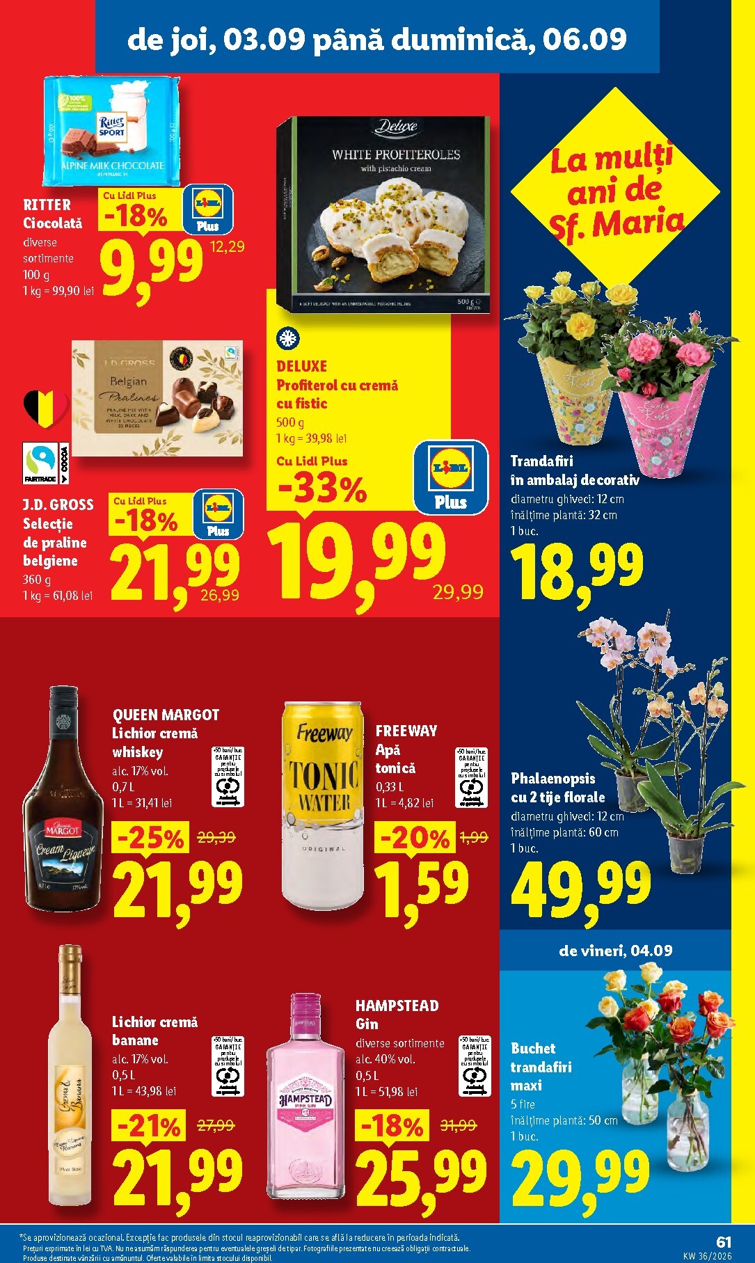 lidl - Lidl pliante pentru săptămâna viitoare de la luni 31.08.2026 până la duminică 06.09.2026 - page: 61