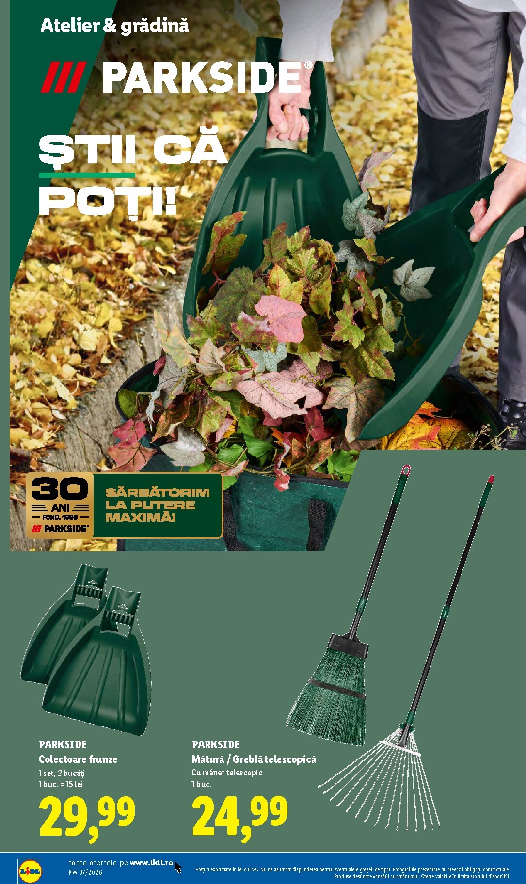 lidl - Lidl pliante pentru săptămâna viitoare de la luni 07.09.2026 până la duminică 13.09.2026 - page: 34