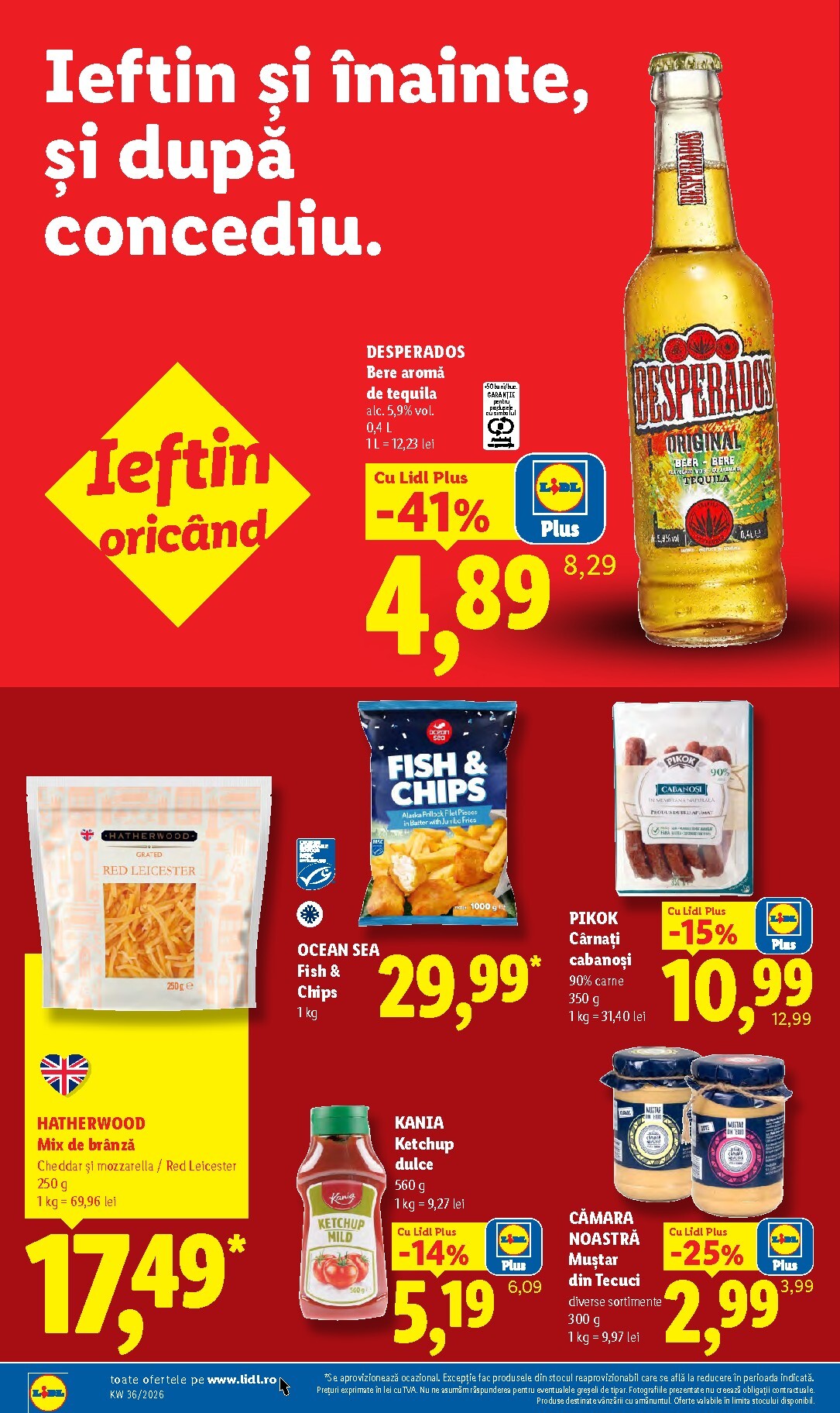 lidl - Brosura Lidl valabilă de la luni 31.08.2026 până la duminică 06.09.2026 - page: 62